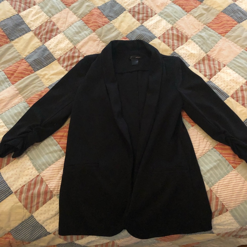 Black Aqua blazer, size small